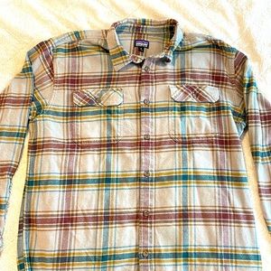 Patagonia Flannel Long Sleeve Organic Cotton XL